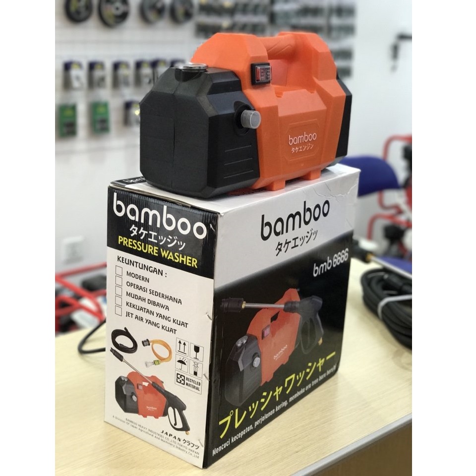 Máy Rửa Xe 1800W Bamboo 6666
