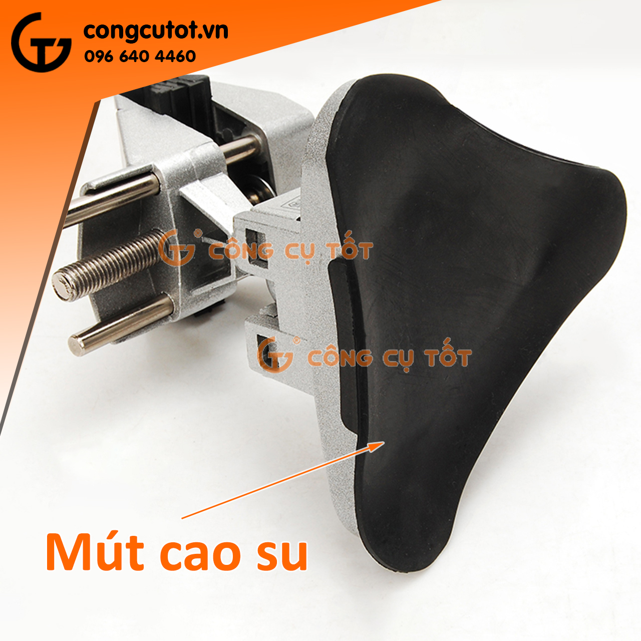 Eto hít bàn xoay 360 độ kẹp thẳng độ mở 70mm