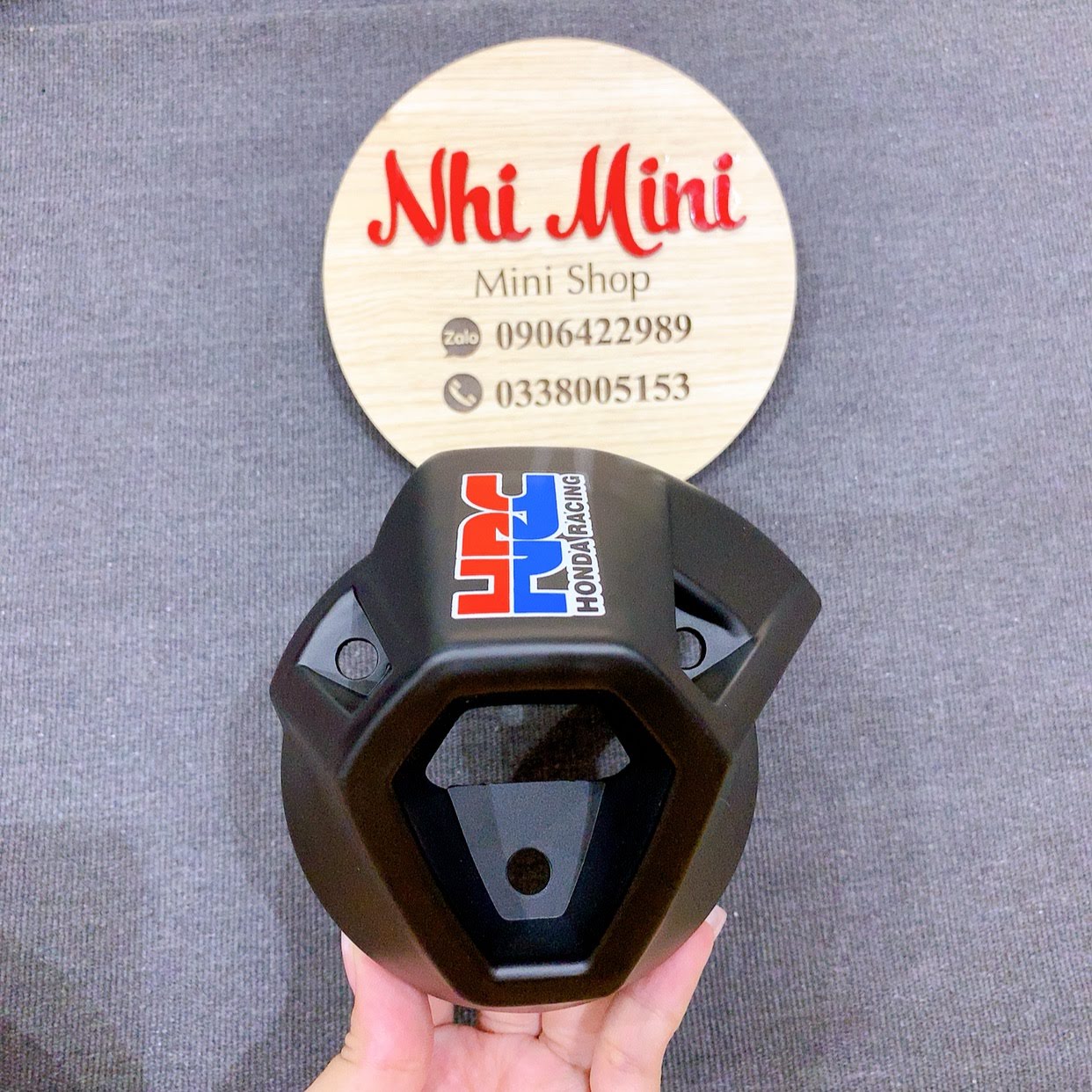 CHỤP ĐÍCH PÔ WINNER V1 MŨ ĐEN NHÁM