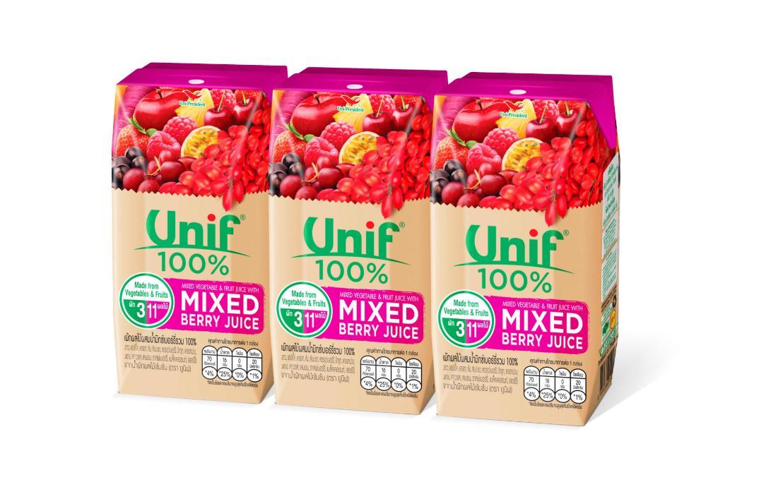 Nước Ép UNIF Rau Củ & Trái Berry 200ml