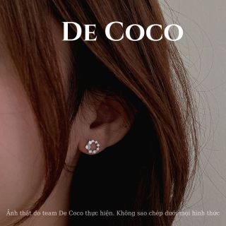 Khuyên tai vòng tròn ngôi sao Fancy De Coco decoco.accessories thumbnail