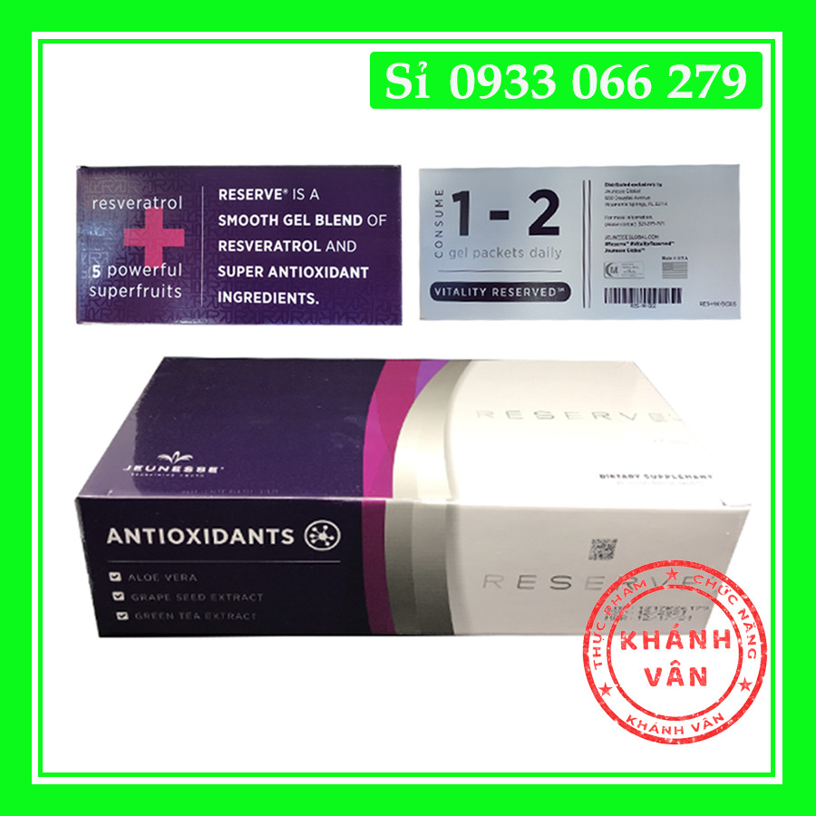 [Hoàn Tiền Giảm 10%]-[CHÍNH HÃNG] Reserve jeunesse Mỹ Gell Trái Cây