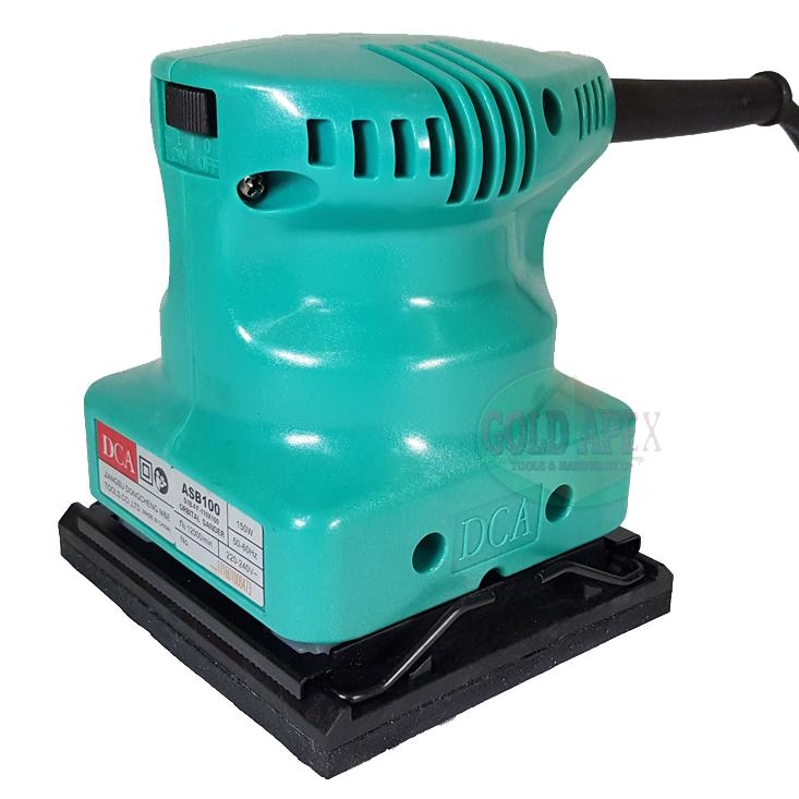 [HCM]MÁY CHÀ NHÁM VUÔNG 100X110MM 150W DCA ASB100