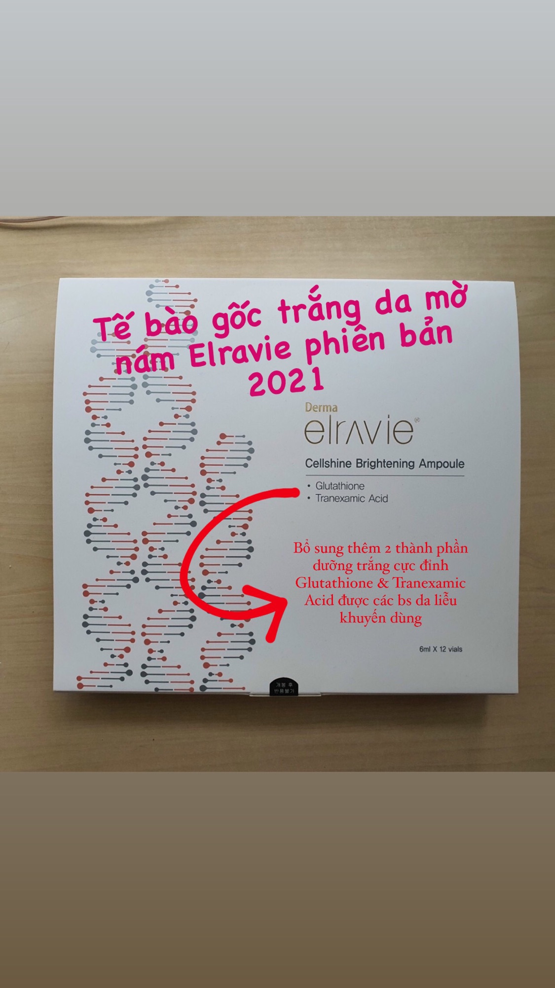 [HCM]Tế bào gốc Elravie phiên bản 2021