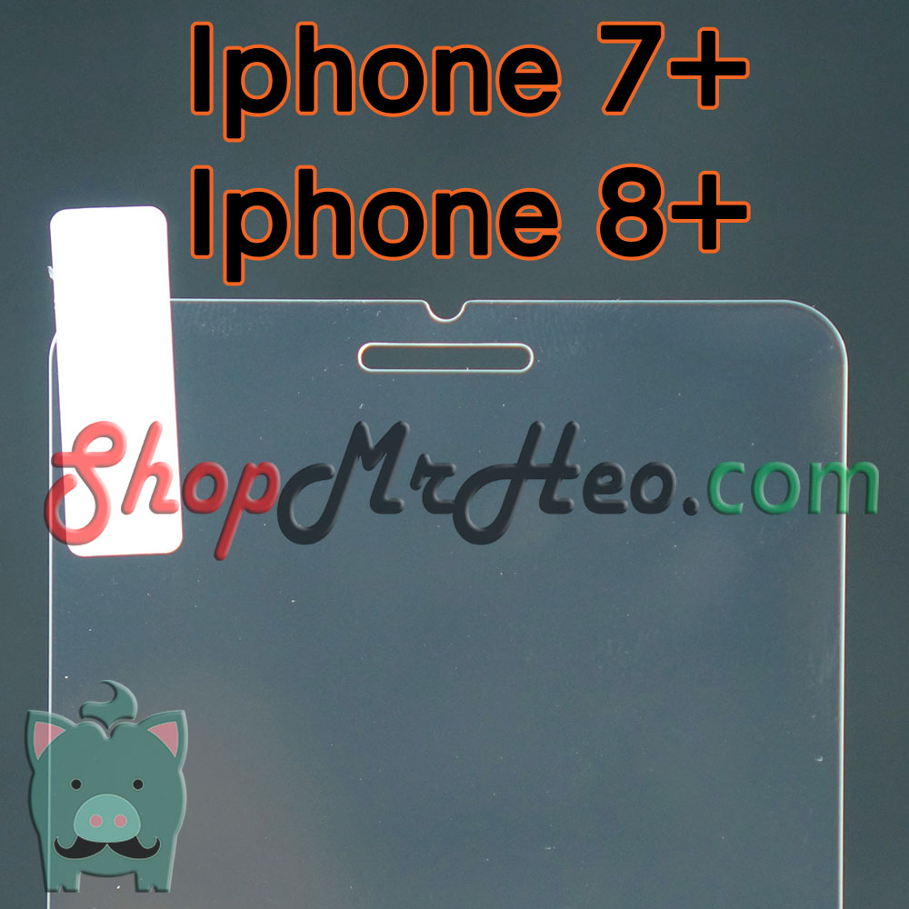 3 Cái Dán Kính Cường Lực Iphone 7 Plus - Iphone 7+ - IP7+ / Iphone 8 Plus - Iphone 8+ - IP8+