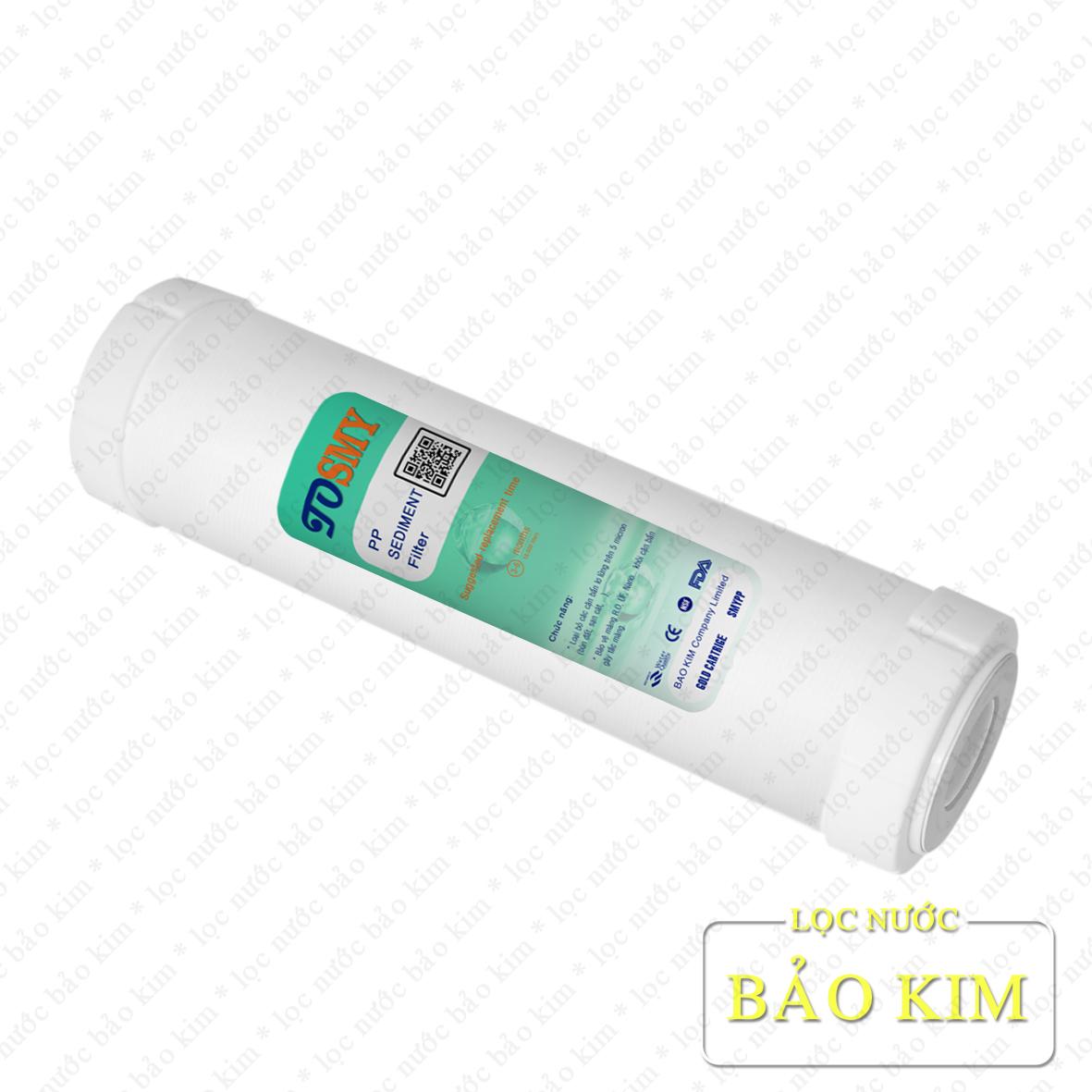 [HCM]Bộ 4 lõi lọc số 123 SMY 10 inch (2 Ultra fine + Losse carbon + Block carbon)