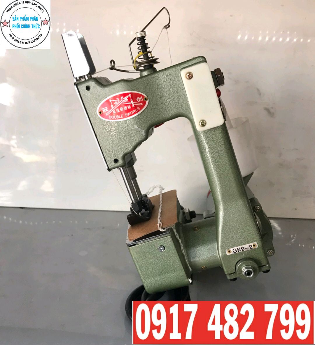 [HCM]MÁY KHÂU BAO BÌ CẦM TAY MINI GK9-2 LOẠI 1