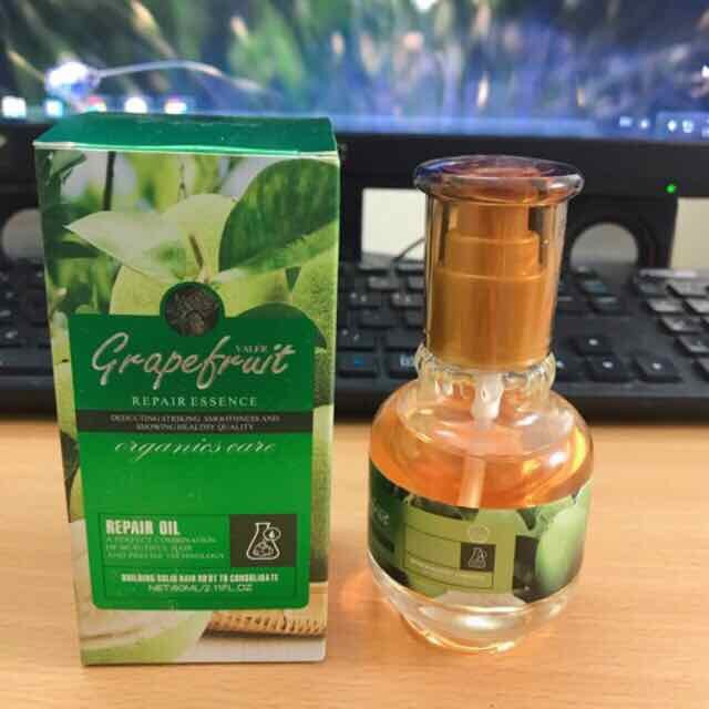 Tinh dầu dưỡng tóc Grapefruit Bưởi Đặc Trị Rụng Tóc Phục Hồi Hư Tổn 60ml Tinh dầu dưỡng tóc Grapefruit Bưởi Chooang Rụng Tóc Phục Hồi Hư Tổn 60ml