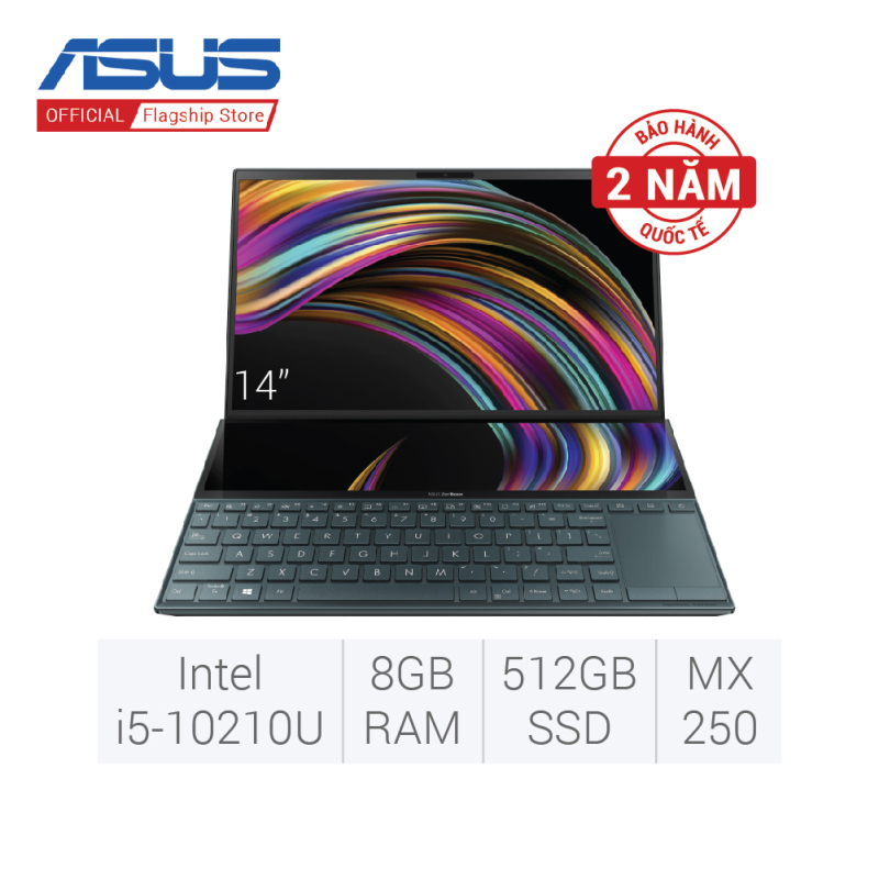 Bảng giá Laptop ASUS ZenBook Duo UX481FL-BM048T (i5-10210U) - 14inch Phong Vũ