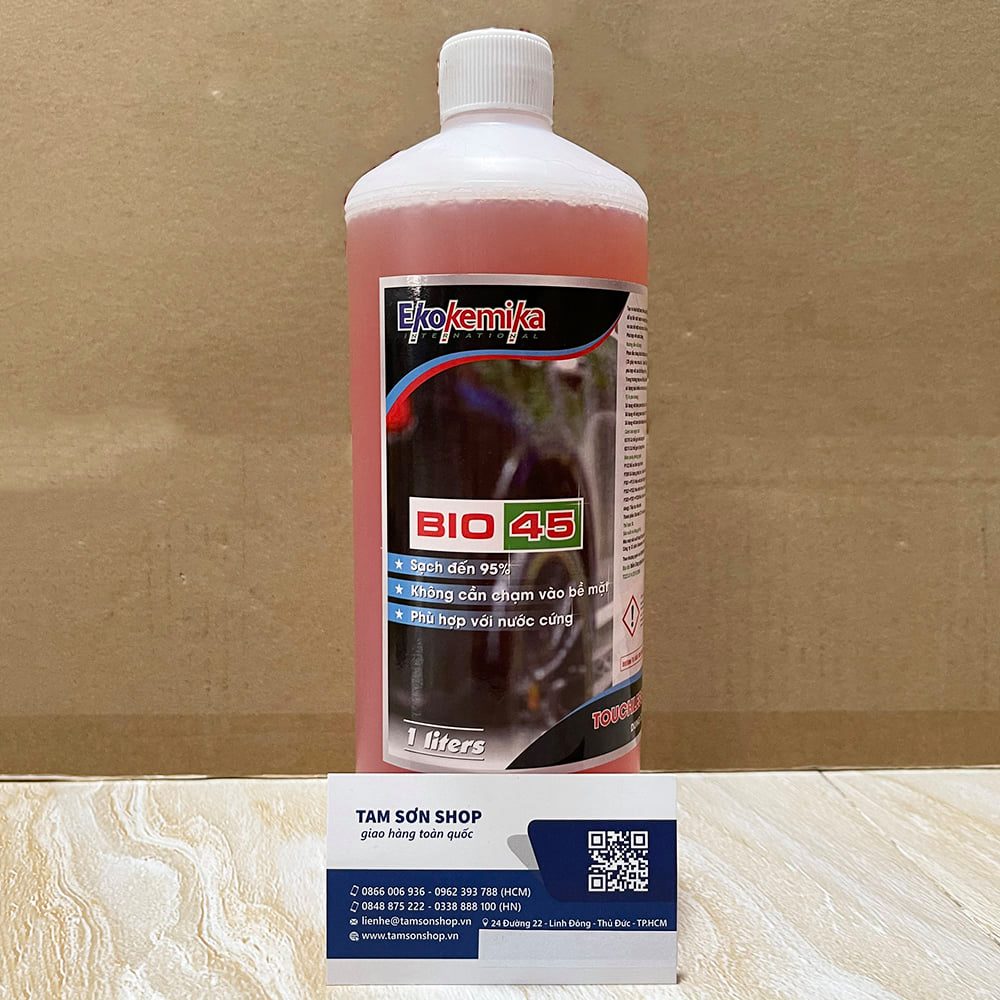 Nước Rửa Xe Không Chạm Cao Cấp Bio 45 - 1L