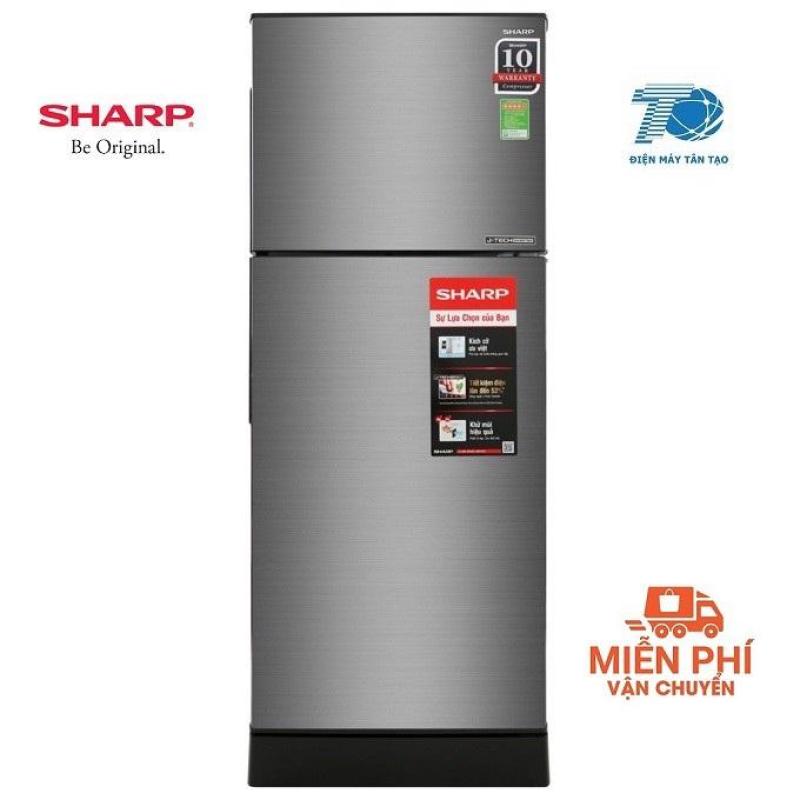 Tủ lạnh Sharp Inverter 196 lít SJ-X201E-DS / SL