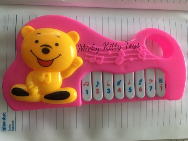 [HCM]Đàn piano gấu pooh kitty cho bé