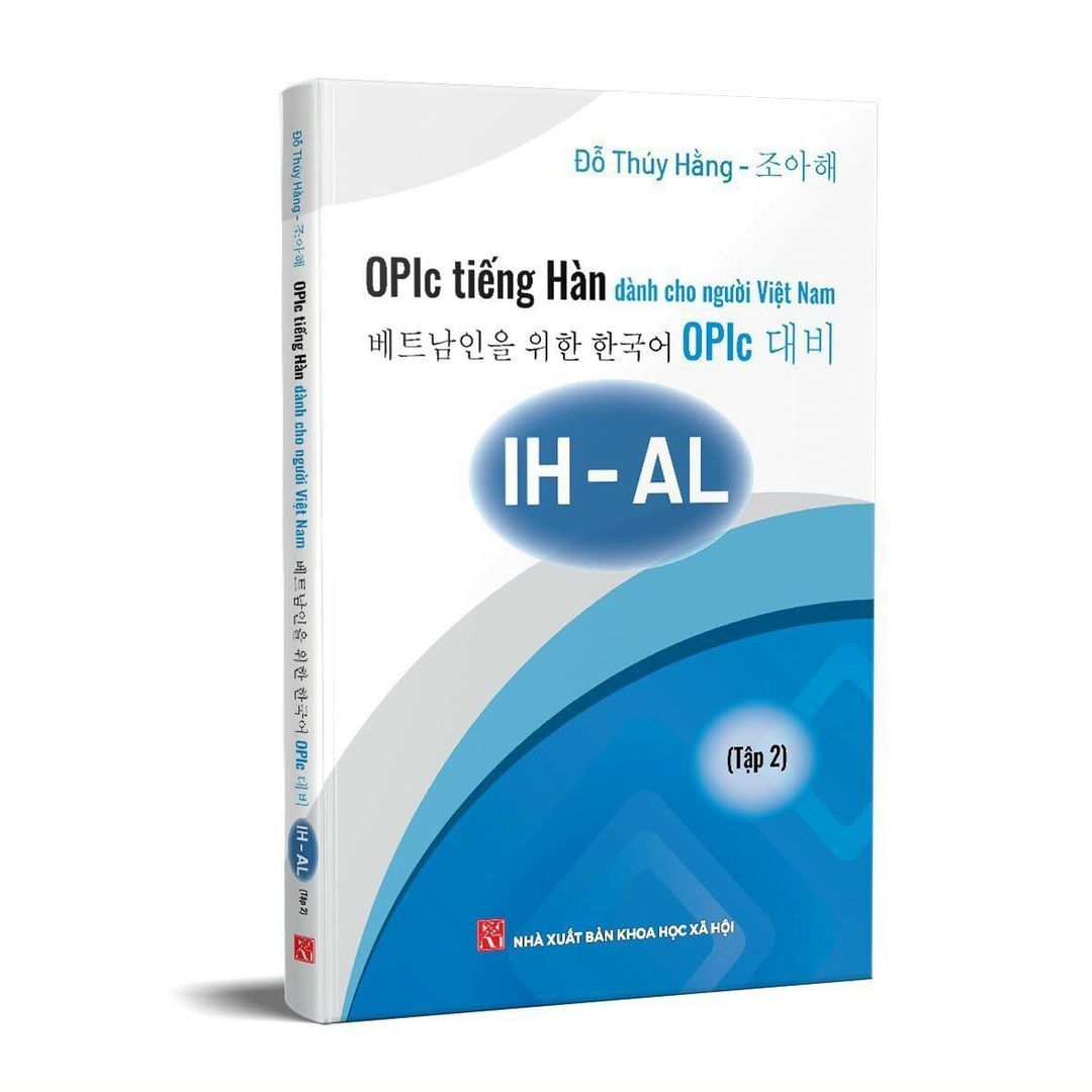 OPIc Tiếng Hàn dành cho người việt Tập 2 IH- AL (Bản gốc)