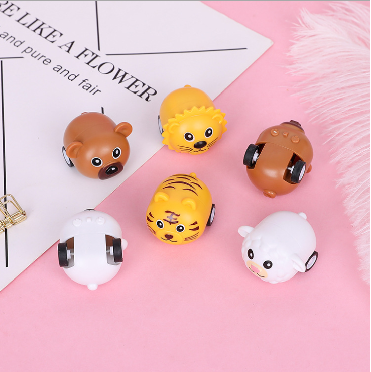 [HCM]Thú mini đồ chơi xe dây cót hoạt hình dễ thương