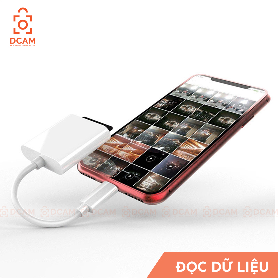 THIẾT BỊ ĐỌC THẺ SD CHO IPHONE, IPAD, IPOD