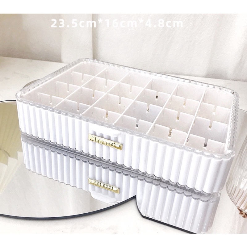Khay meka đựng phụ kiện nail 24 ô