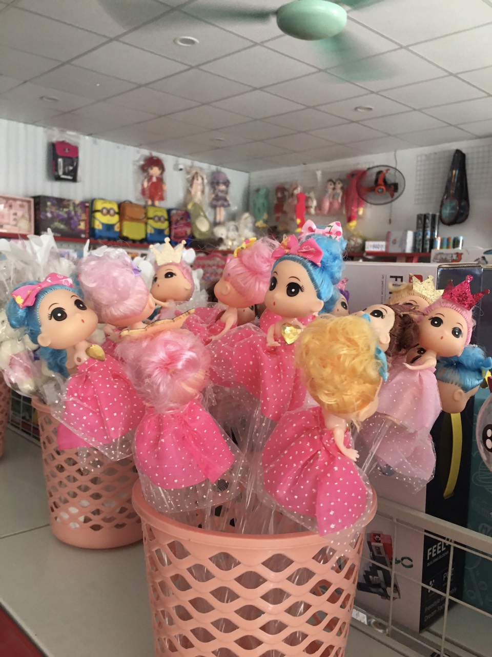 Gậy phát sáng búp bê chibi