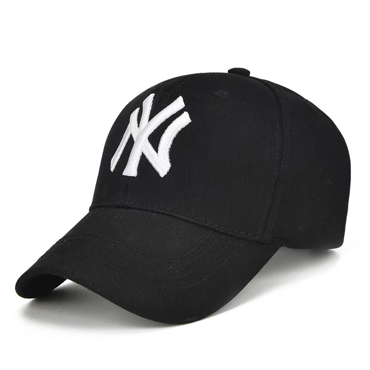 Mũ lưỡi trai thời trang thêu NY, màu sắc , phù hợp cho cả nam, nữ