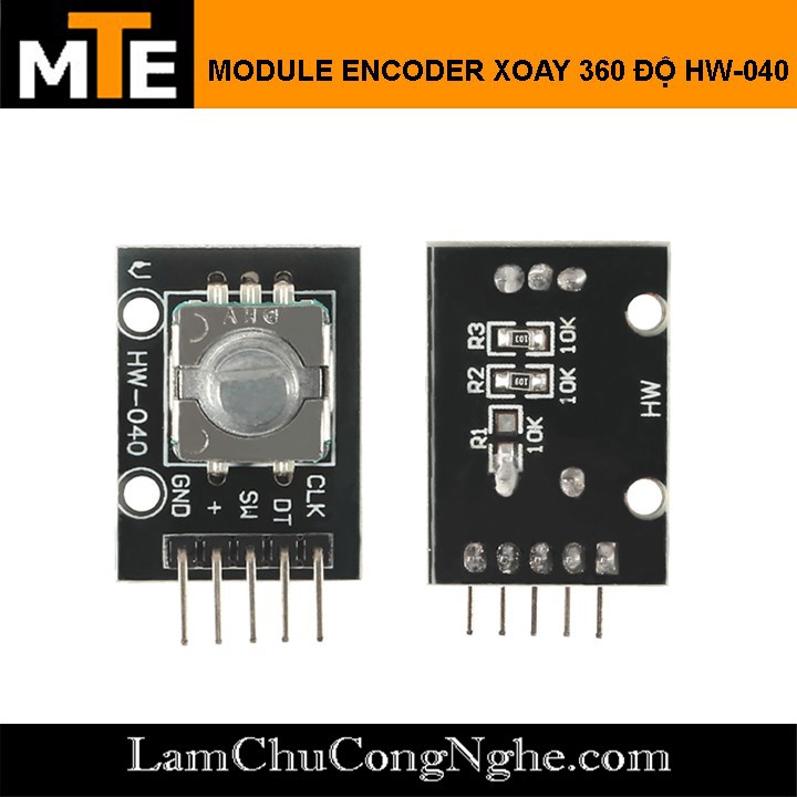 Module Encoder không giới hạn số vòng xoay  KY-040