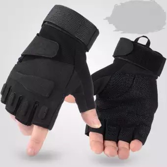 [HCM]Găng Tay tập gym Black Hawk Đen