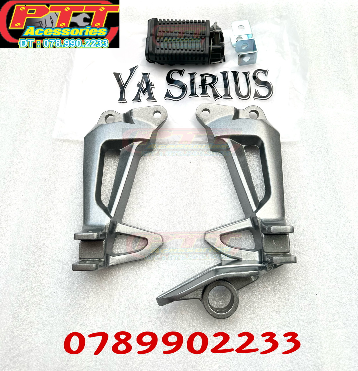 CẶP PÁS NHÔM GÁC CHÂN SAU SIRIUS ( HÀNG ĐẸP )