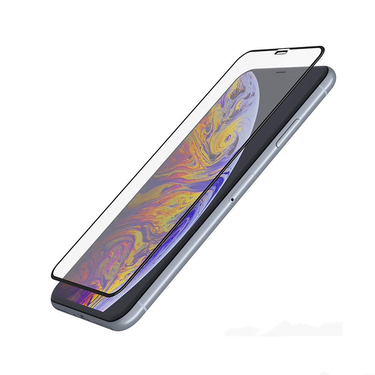Dán cường lực iPhone 11 Pro Max Full 3D MIPOW KING BULL