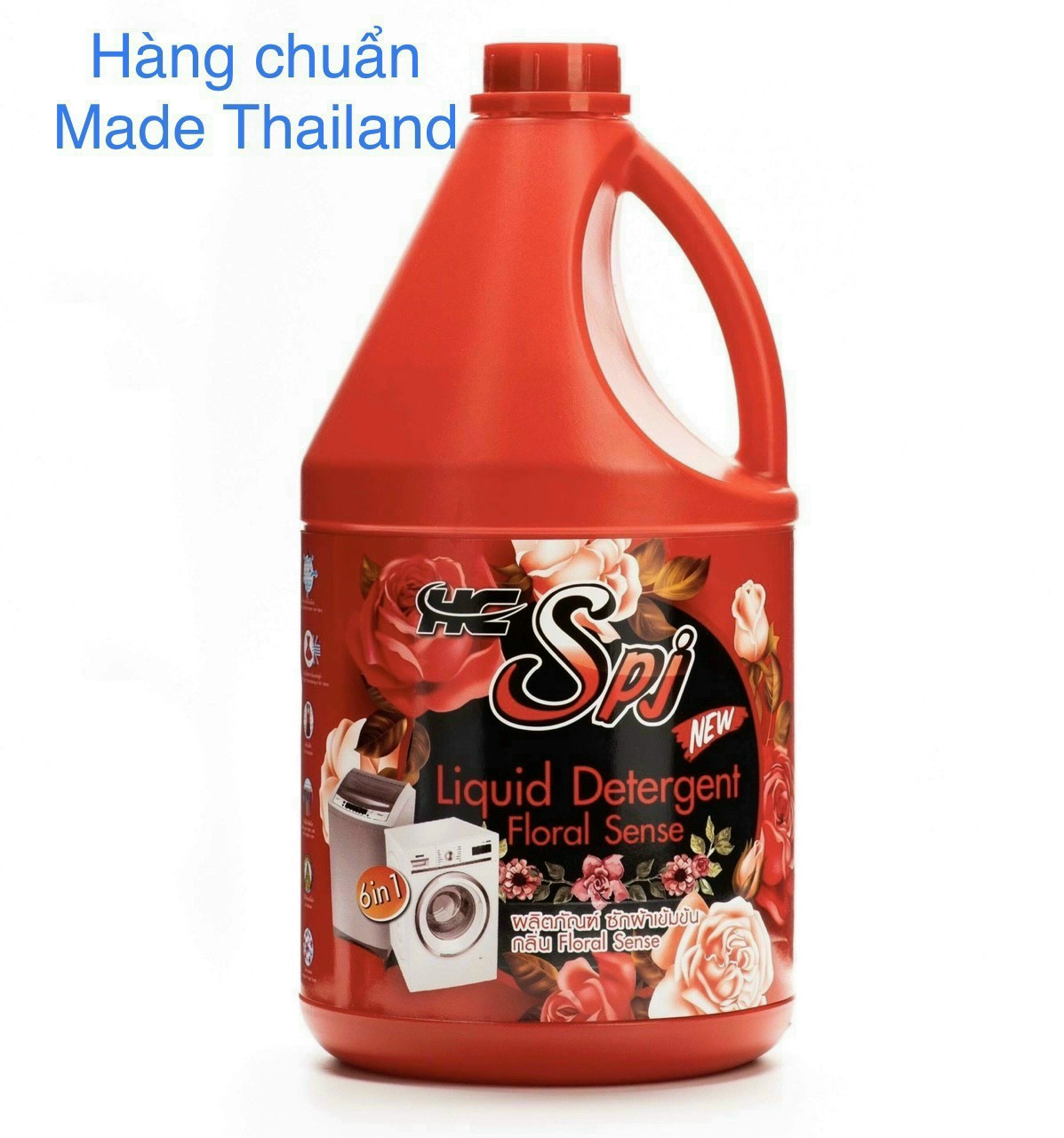 Nước giặt SPJ Thái Lan 3500ml (Đủ Màu)