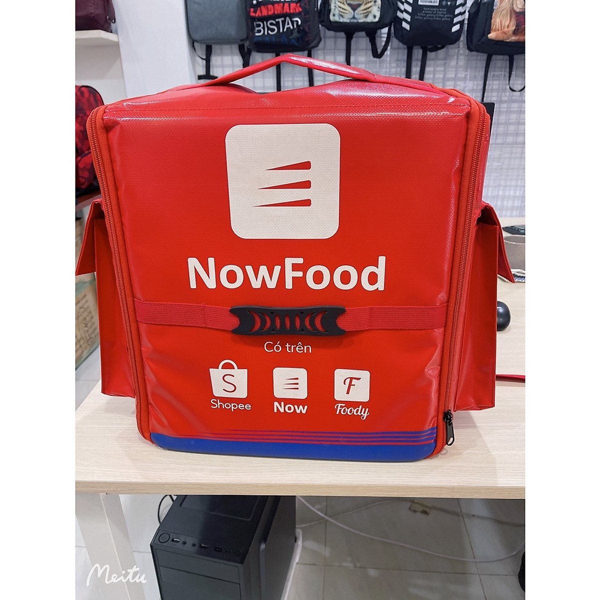 NOWFOO BALO ĐỎ TẶNG KÈM GĂNG 5.11
