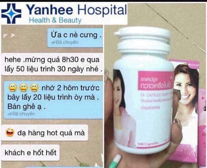 VIÊN UỐNG NỞ NGỰC YANHEE