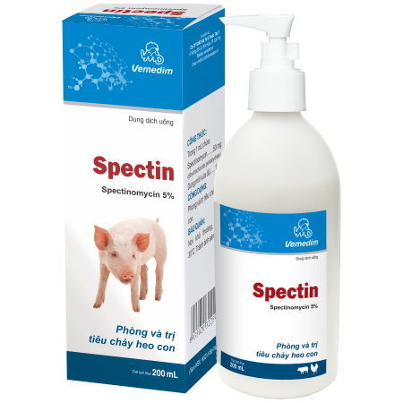 Spectin- tiêu chảy heo con