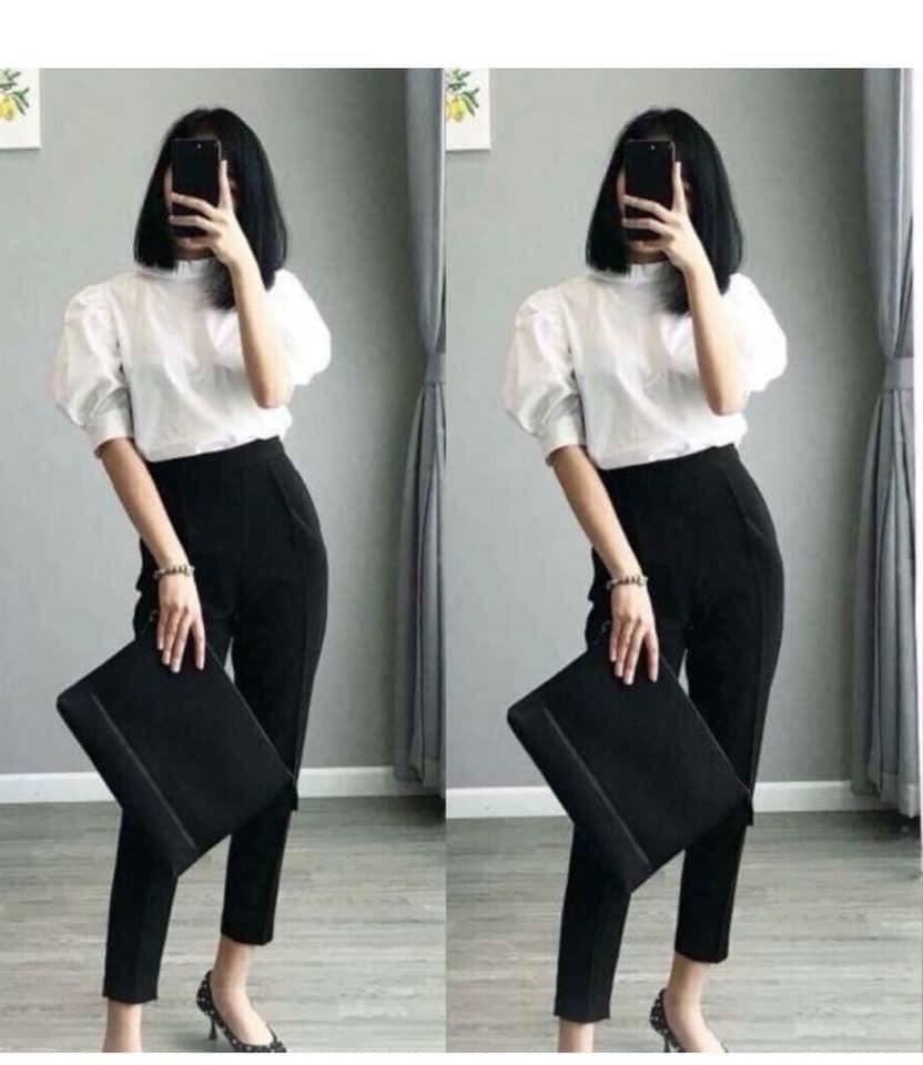 QUẦN VẢI SẠN CÁT HÀN CẠP CHUN SAU