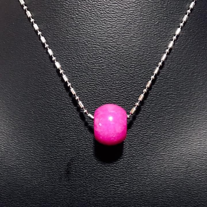 [HCM]LU THỐNG HỒNG RUBY TẶNG KÈM DÂY ĐEO- MẪU HỒNG SẬM