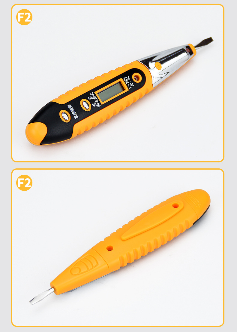 Bút thử điện thông minh không tiếp xúc đa năng có đèn Led - Thử thông mạch