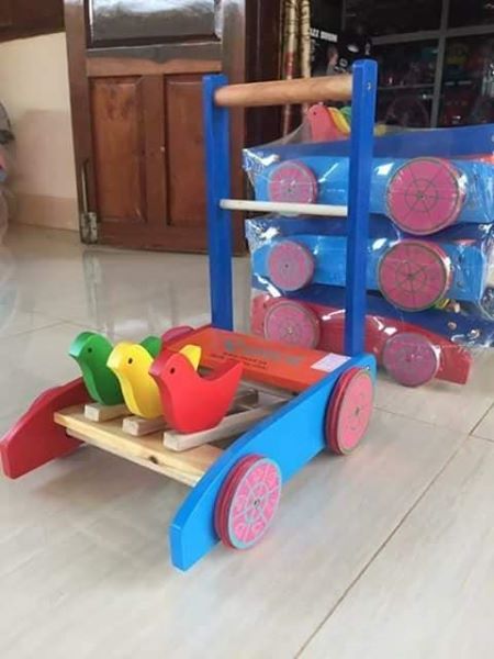 [Freeship]Xe gà [ xe tập đi bằng gỗ]