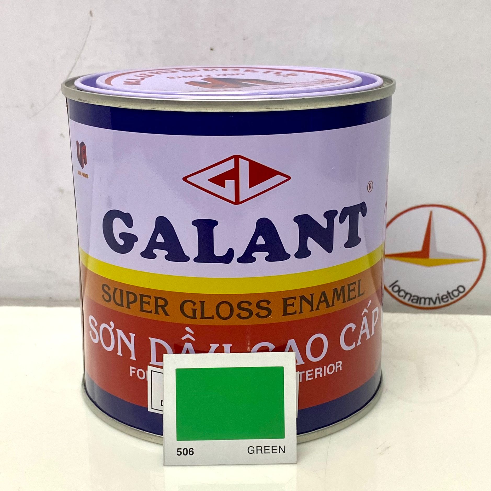 Sơn dầu galant màu green 506_ 0.8l