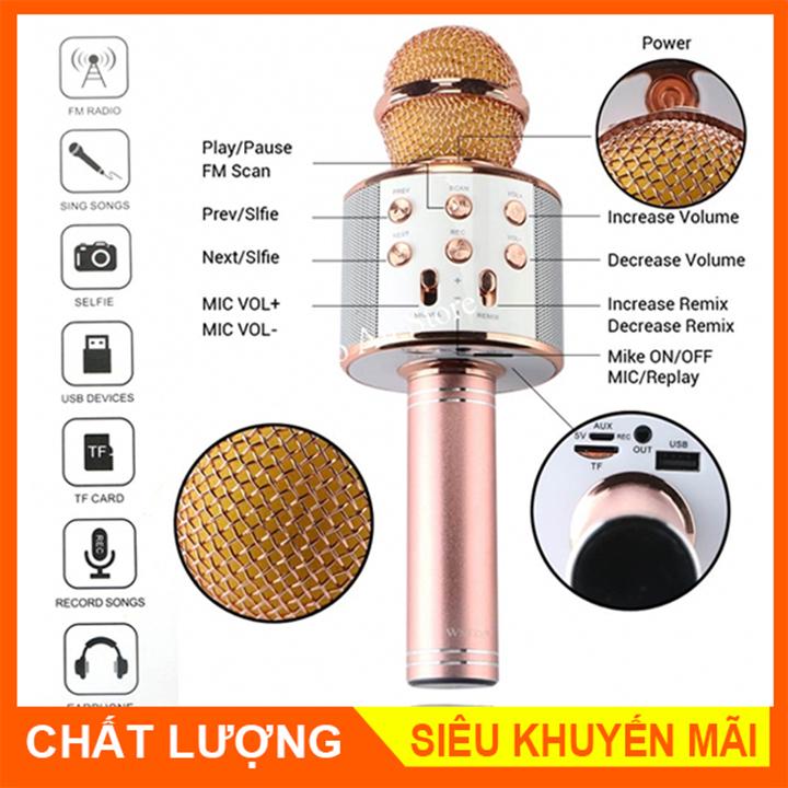 Micro Karaoke Bluetooth WS-858
