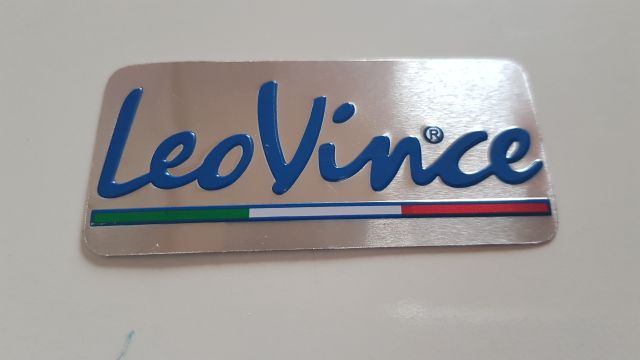 Tem nhôm dán pô xe có keo dán sẵn