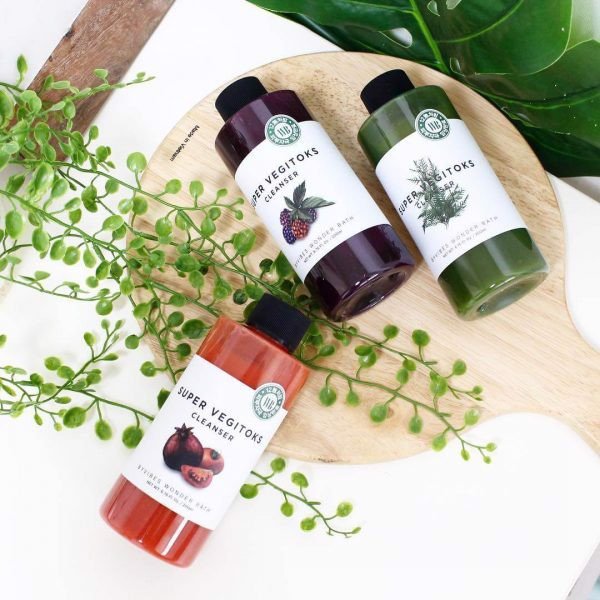 [HCM]Sữa Rửa Mặt Thải Độc Rau Củ Super Vegitoks Cleanser