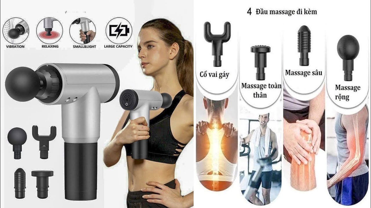 BÁO GIÁ ĐÁNH TAN MỠ MÁU | Shopee Lazada Sendo Tiki mới nhất 60 MÁY MASSAGE FASCIAL GUN 8 đầu massage sử dụng cho vùng cổ, vai, đùi, bụng, tay, chân. 6 tốc độ áp lực giúp giảm đau cơ tích tụ axit lactic, tăng tuần hoàn lưu thông máu, đánh tan mỡ, xua tan mệt mỏi đau nhức. Bảo hành 12 tháng.