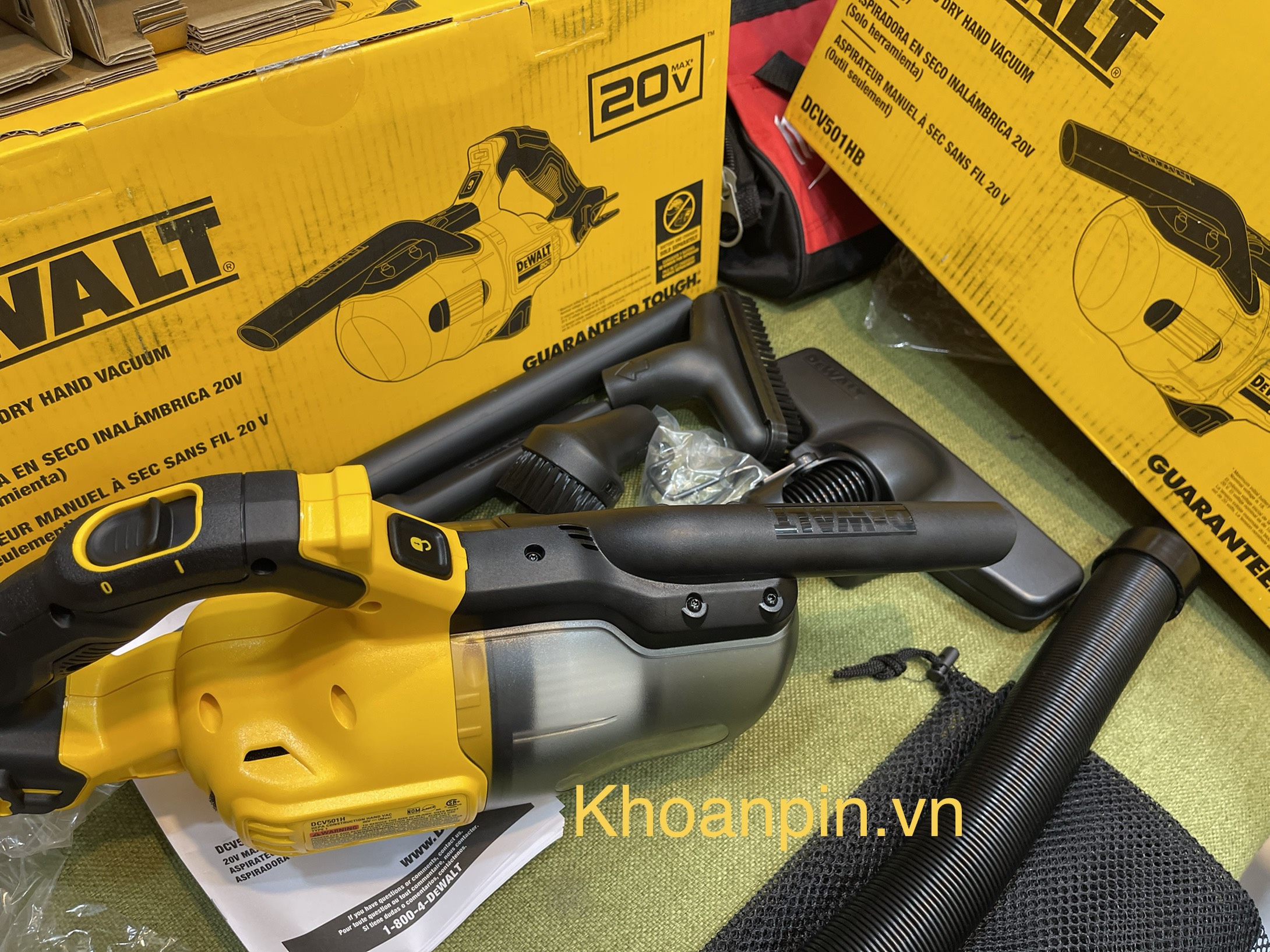 Máy hút bụi Dewalt DCV501HB