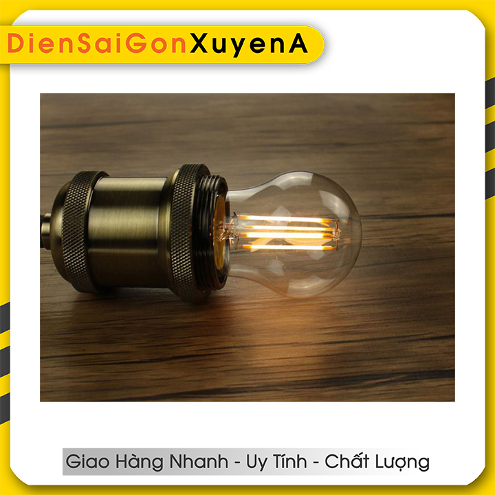 Bóng đèn tròn trang trí Edison Vintage G45 4W E27