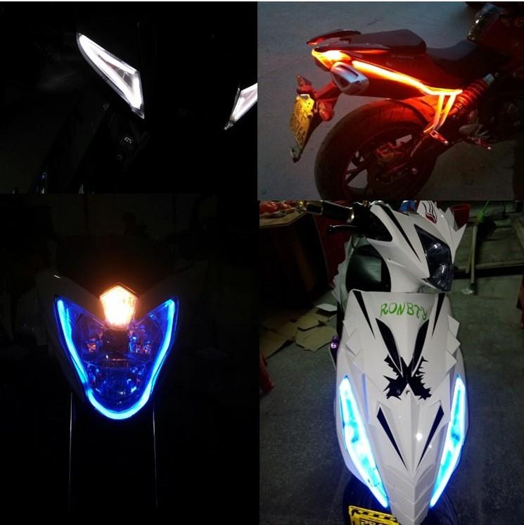 CẶP LED ĐỘ ĐÈN DEMI,XINHAN,SƯƠNG MÙ CHO XE MÁY 12V