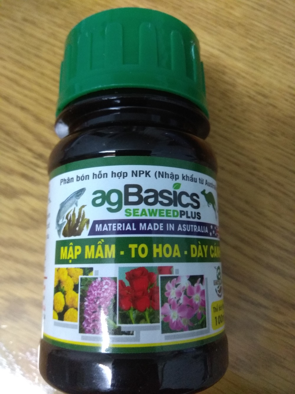 AgBasics nhập khẩu từ Úc - chai 100 ml