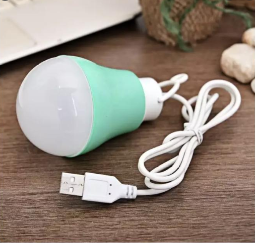 [HCM]Bóng đèn Led siêu tiết kiệm điện siêu sáng cổng USB 5V 5w sử dụng được với cốc sạc điện thoại pin dự phòng cổng máy tính