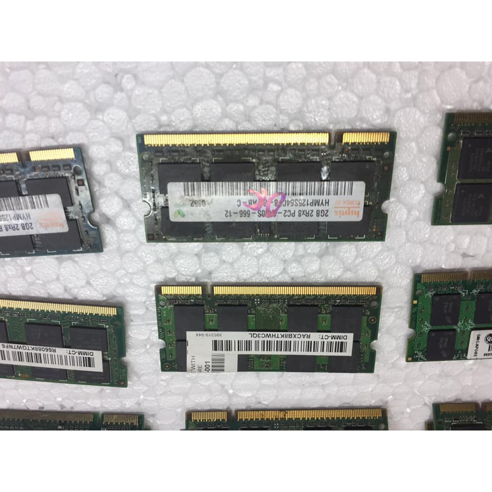 RAM DDRam 2 BUS 667/800 1G 2G cho PC và Laptop