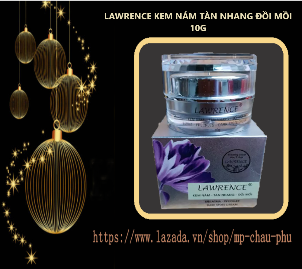 kem lawrence nám sạm tàn nhang 10g