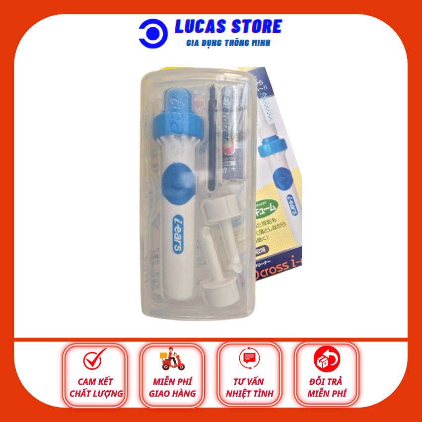 Máy hút ráy tai cho bé - An toàn - Nhẹ nhàng - Máy lấy ráy tai