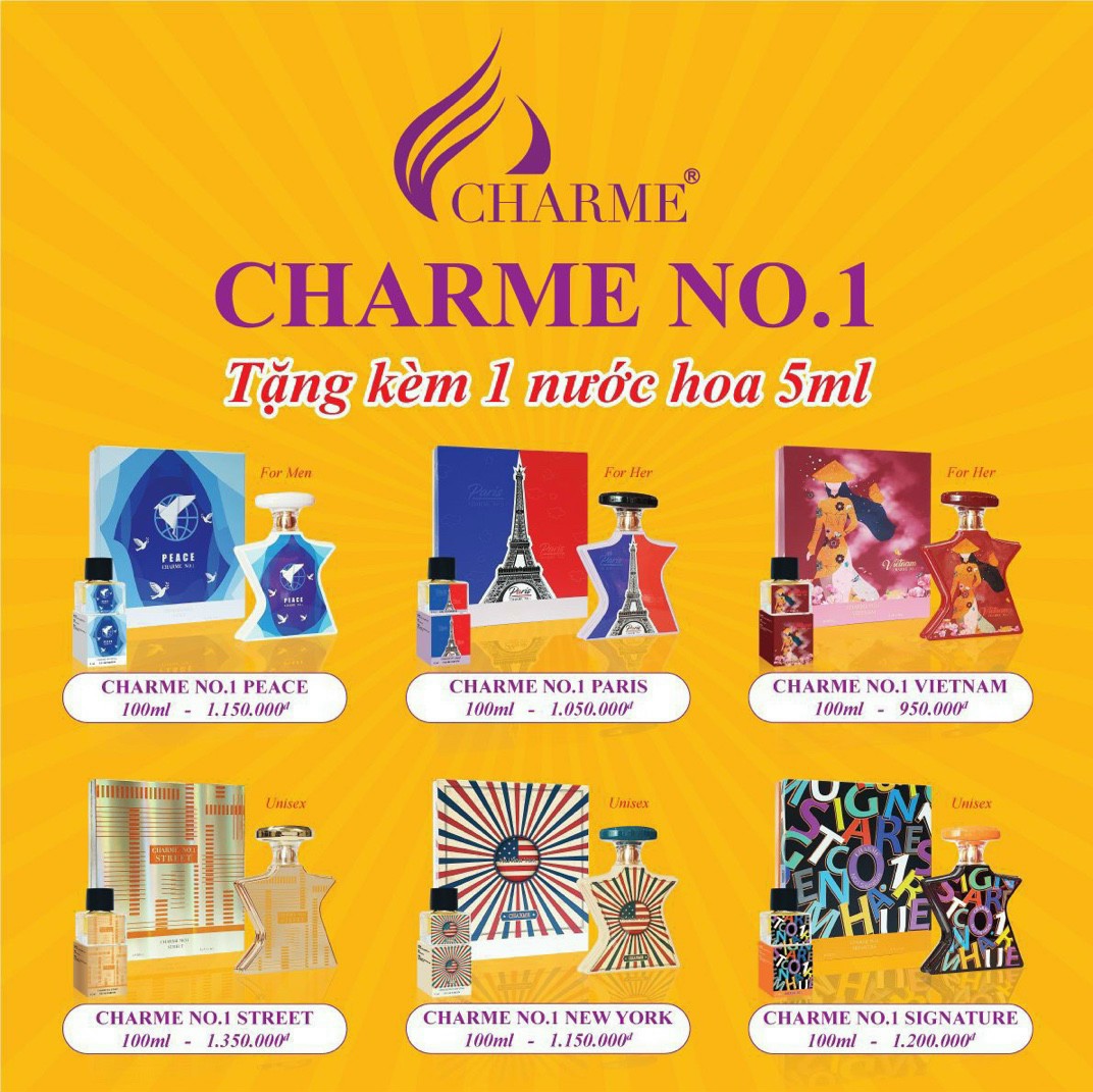 Nước hoa no.1 paris 100ml