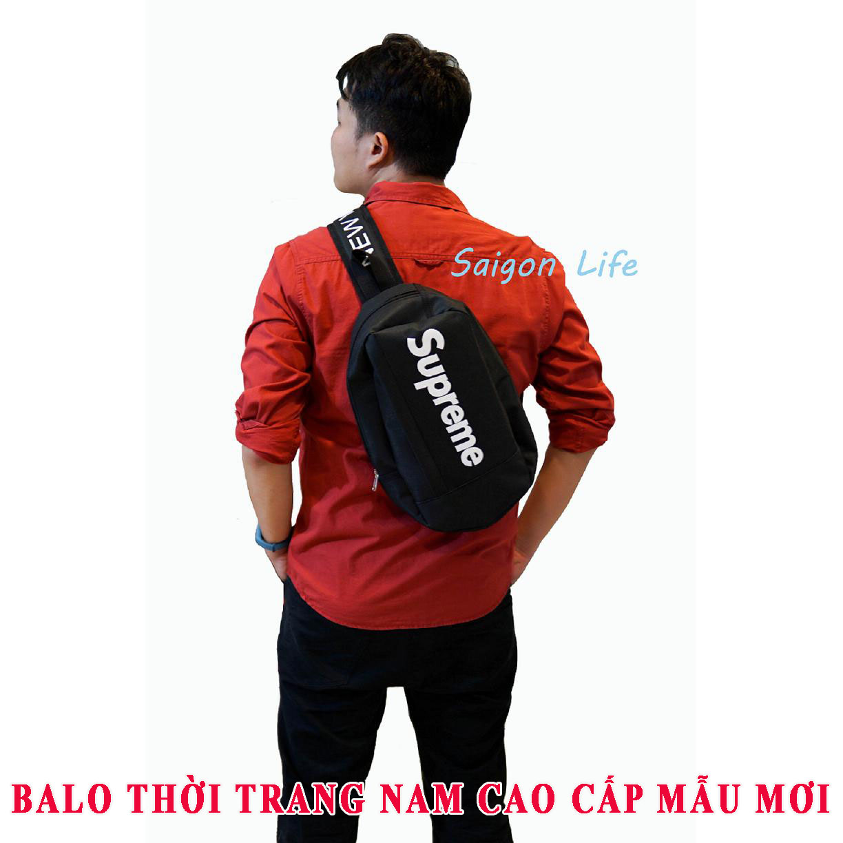 [HCM]Túi Đeo Chéo Nam Cá Tính SUPREMETúi xách đeo chéo nam thời trang mẫu mã đa dạng chất lượng uy tín 1 đổi 1