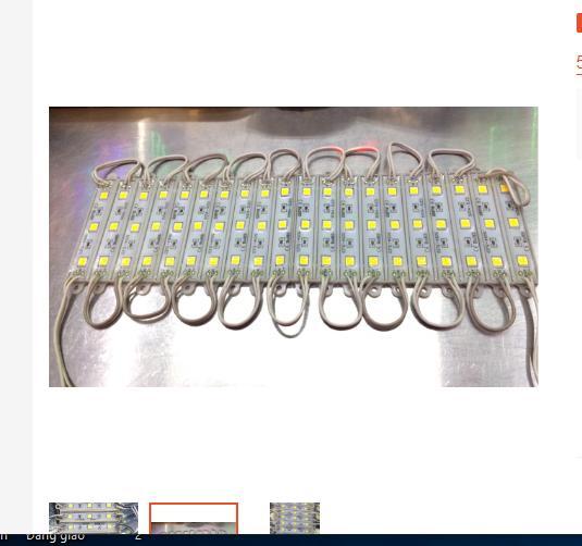 Led hắt 3 bóng 5054 (20 mắt/vỉ)